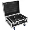 Dėklas Flightcase Roadinger 31005127 4× AKKU IP UP-4 QuickDMX su įkrovimo funkcija