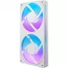 Ventiliatoriaus komplektas NZXT RF-U24HF-W1 120mm 2400 RPM Baltas