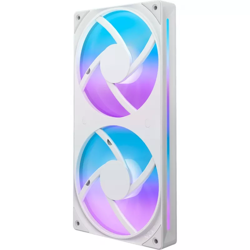 Ventiliatoriaus komplektas NZXT RF-U24HF-W1 120mm 2400 RPM Baltas