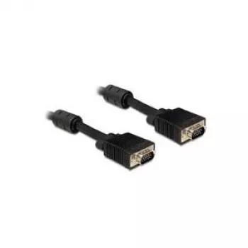 VGA kabelis DeLOCK 15m VGA (D-Sub) juodas