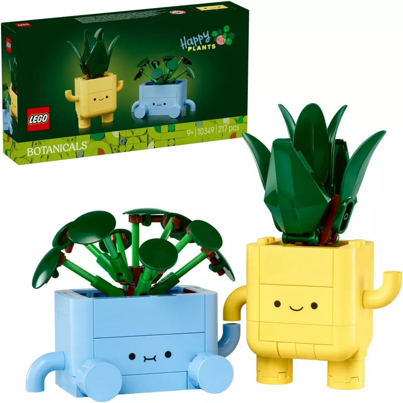 LEGO BOTANICALS 10349 Laimingi augalai