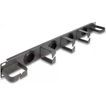Kabelių valdymo plokštė DeLOCK 66751 Pilka Metalinė 48,3 cm