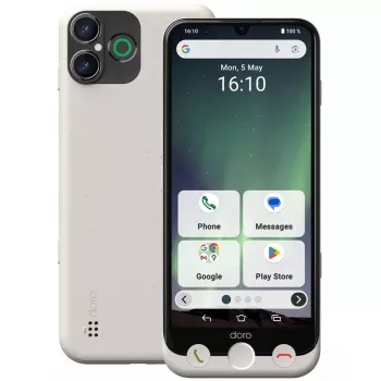 Išmanusis telefonas Doro Aurora A30 6,1 colio 6GB 128GB Baltas