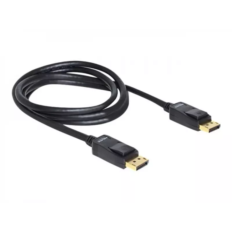 DisplayPort kabelis DeLOCK 82585 2m Juodas