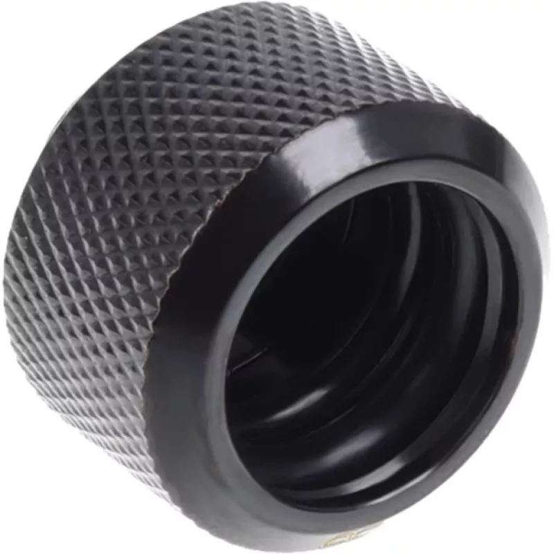 Alphacool Eiszapfen 16mm kieto vamzdelio jungtis G1/4 juoda
