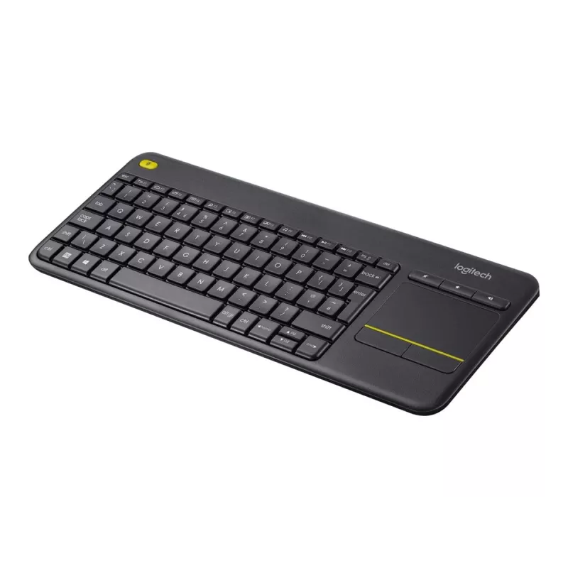 Logitech Wireless Touch Keyboard K400 Plus Mini QWERTZ juoda