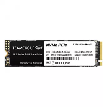 Team Group MP33 - SSD - 256 GB - Vidinė - M.2 2280 - PCIe 3.0 x4 (NVMe)