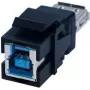 Bachmann 917.401 USB 3.0 A į B adapteris (lyties keitiklis) juodas