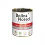 Šlapias šunų ėdalas Dolina Noteci Jautiena ir Kiauliena Suaugusiems 800 g skardinė