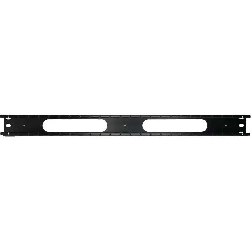 Kabelių dėžutė Alantec PK008 sieninis organizatorius 1U juoda metalas/plastikas
