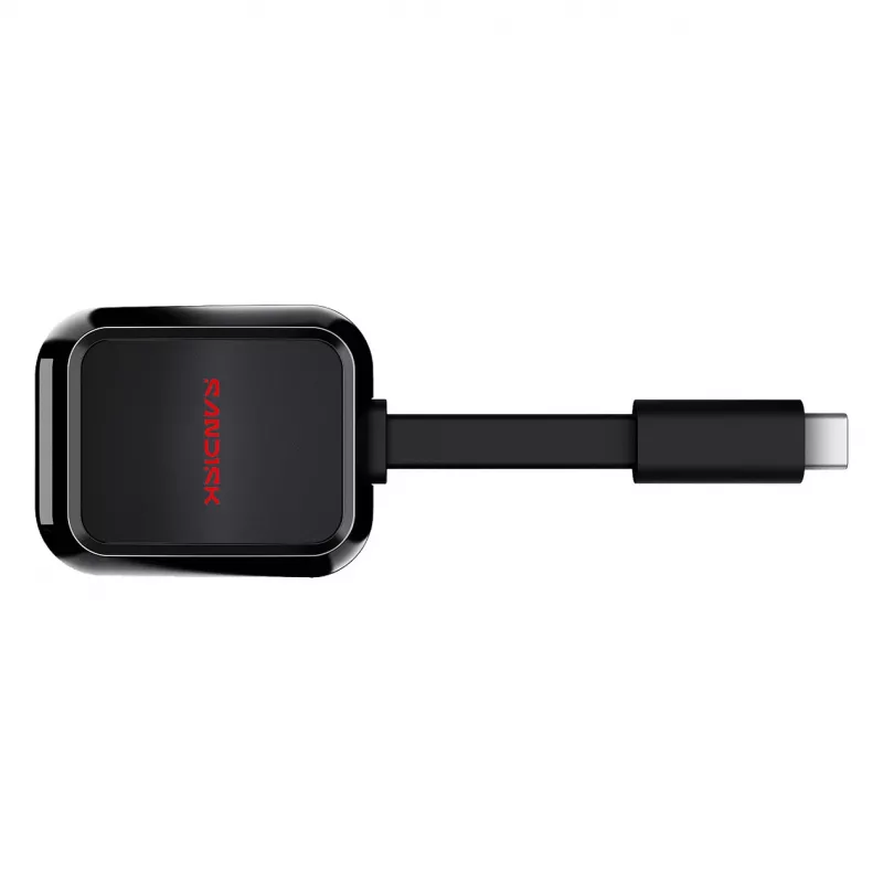 SanDisk QuickFlow SD UHS-I USB-C – SD kortelių skaitytuvas, USB 3.0