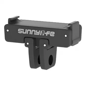 Magnetinis greito atjungimo adapteris Sunnylife, skirtas DJI Action 2/3/4 — 1/4 colio montavimui