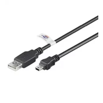 LogiLink USB ilginimo laidas USB A (kištukas) į mini USB B (kištukas) 1,8 m