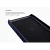 VixFox dėklas Samsung S9 su kortelių kišene, tamsiai mėlynas, apsauginis užvalkalas iš veganiškos odos