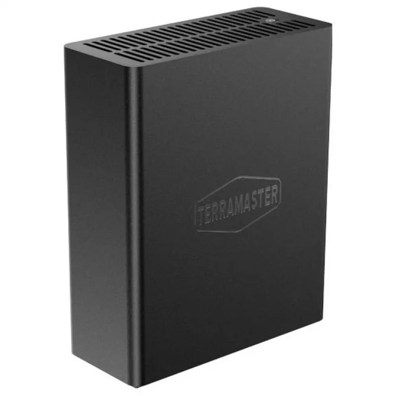 TerraMaster F8 SSD PLUS NAS/saugyklos serveris Intel® Core™ i3 i3-N305 16 GB DDR5 Juoda