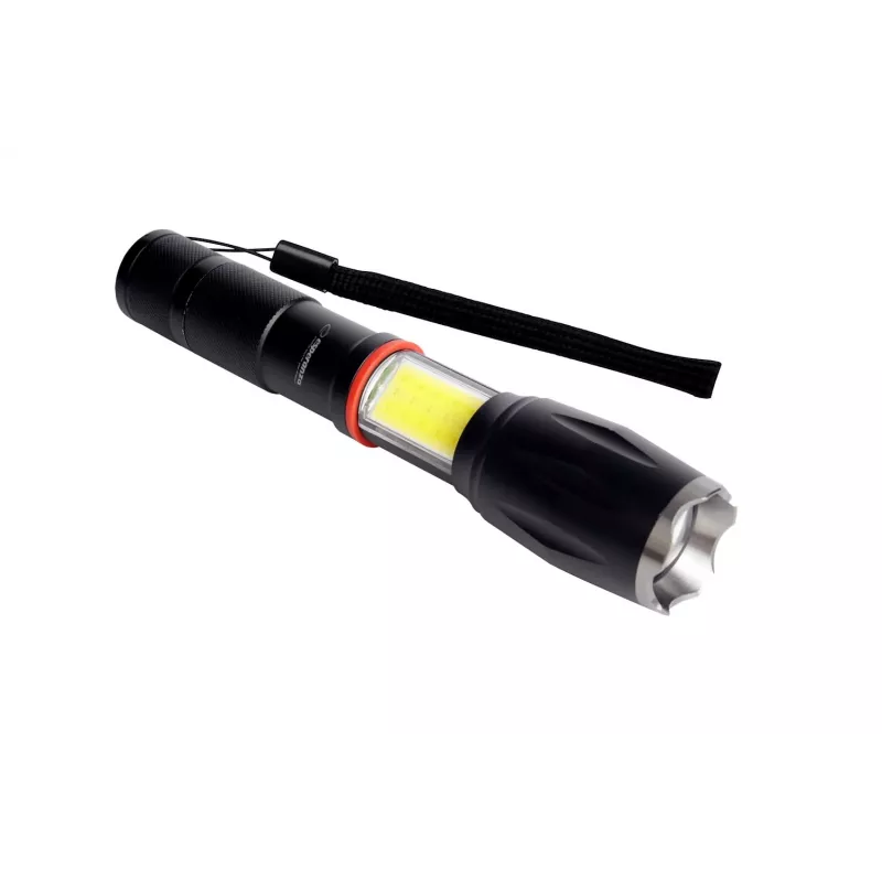 Rankinis žibintuvėlis Esperanza Dione Black LED