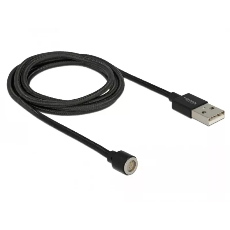 USB kabelis DeLOCK 85724 USB 2.0 1,1 m juodas