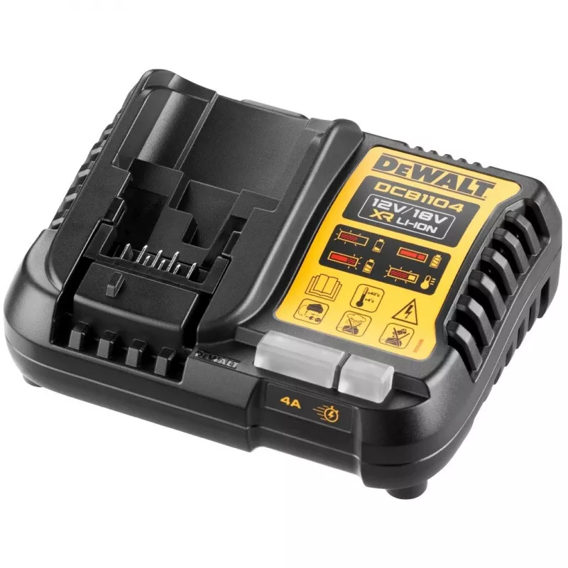 Baterijų ir įkroviklio rinkinys DeWALT DCB1104P2 18 V 5,0 Ah (2 baterijos, įkroviklis)