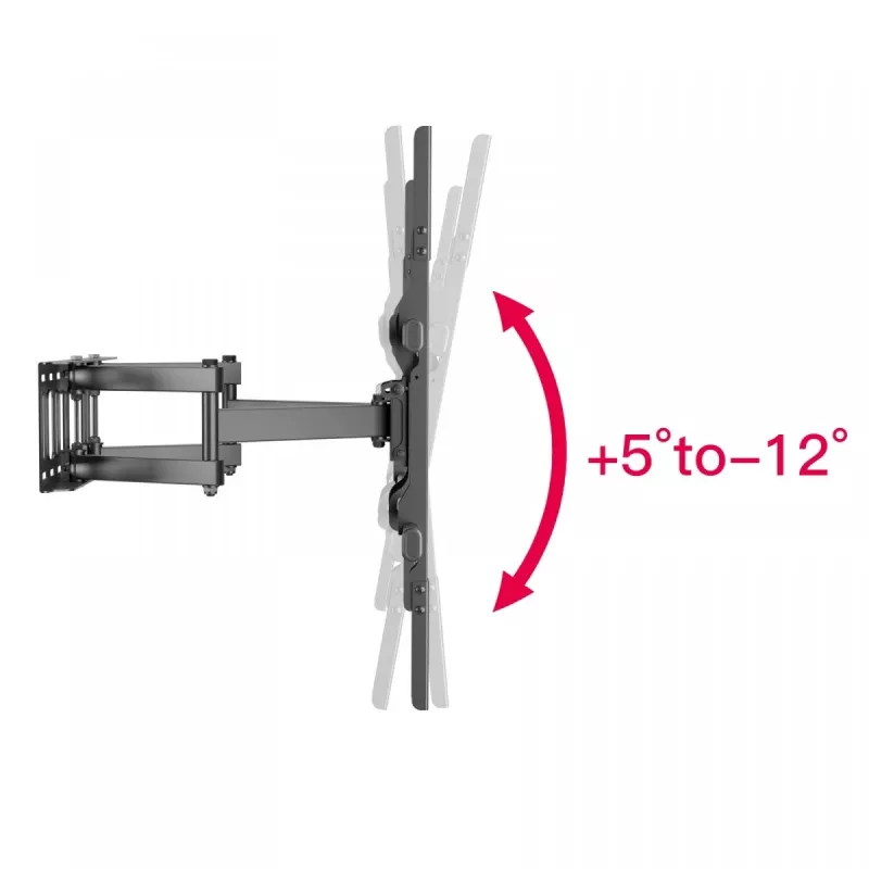 TV laikiklis TB TB-854 iki 100 colių, max 65 kg, VESA 800×600
