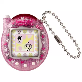 Nešiojamas skaitmeninis augintinis Bandai Tamagotchi Connection Pink Glitter