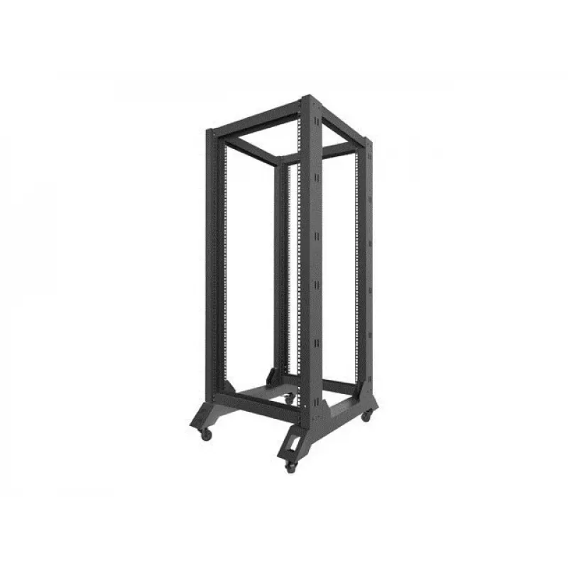 Lanberg OR01-6827-B Rack 27U laisvai pastatomas stovas juodas (OR01-6827-B)