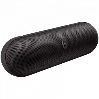 Nešiojamas Bluetooth garsiakalbis Beats Pill, vandeniui atsparus, matinė juoda