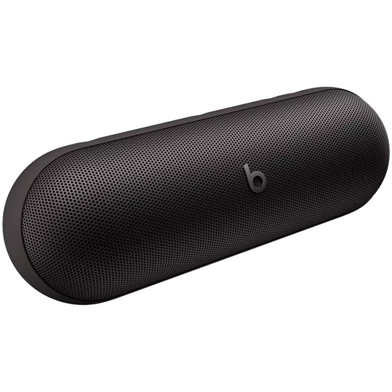 Nešiojamas Bluetooth garsiakalbis Beats Pill, vandeniui atsparus, matinė juoda
