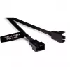 Alphacool 18681 Y skirstiklis 4 kontaktų į 3x 4 kontaktų PWM, 60 cm, juodas