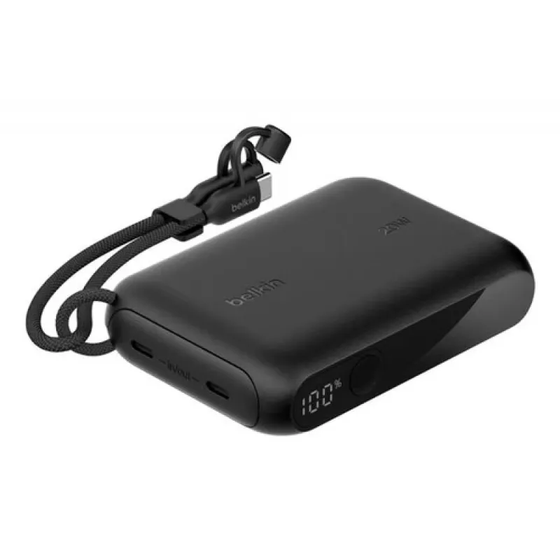Belkin BOOST CHARGE Power Delivery Powerbank 10.000 mAh, juoda (BPB027HQBK)