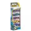 Zuru Metal Machines 1:64 liejamų metalinių automobilių 5 vnt. rinkinys, 2 serija, mišrių modelių