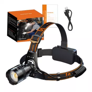 Priekinė lemputė Superfire HL31 Type-C LED 3000 liumenų