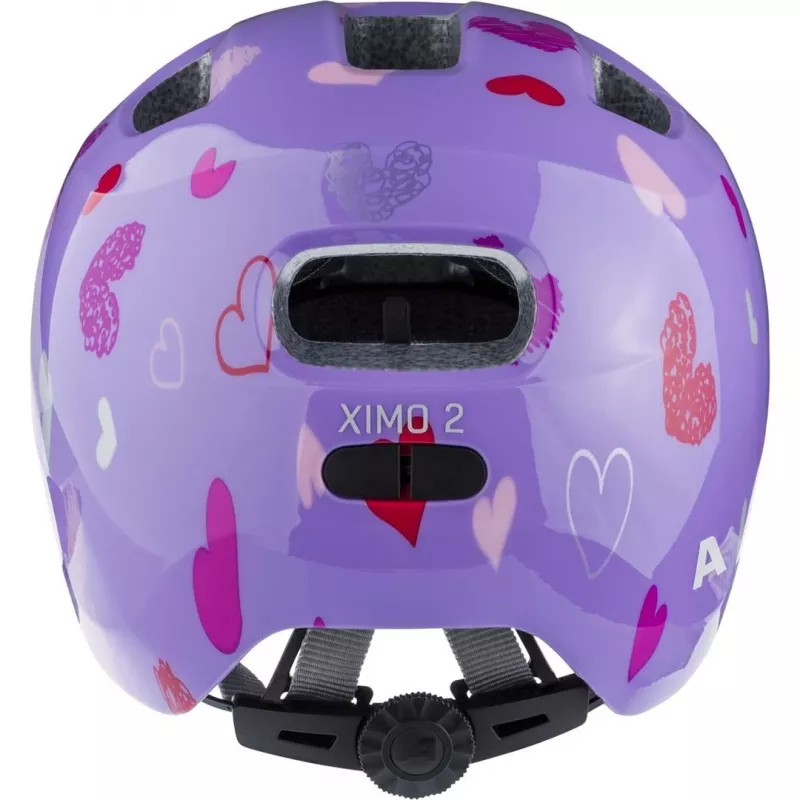 Dviračio šalmas ALPINA XIMO 2 PURPLE HEARTS GLOSS 49-54