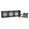 Skysčio aušintuvas ENDORFY Navis F360 ARGB Juodas – 360 mm radiatorius, 3x 120×25 mm ventiliatoriai, 250–1800 RPM, siurblys 1600–2600 RPM, LGA 1700/AM5/AM4