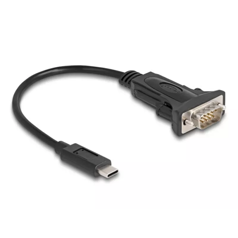 DeLOCK adapteris USB Type-C į RS-232 D-Sub 9 kištukas 0,25 m