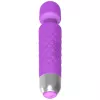 Erolab Wand-M Purple – belaidis, įkraunamas klitorinis masažuoklis, vandeniui atsparus