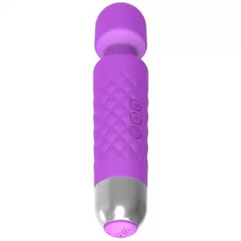 Erolab Wand-M Purple – belaidis, įkraunamas klitorinis masažuoklis, vandeniui atsparus