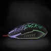 Esperanza MX211 LIGHTNING pelė - USB - laidinė - optinė - 6 mygtukai - juoda