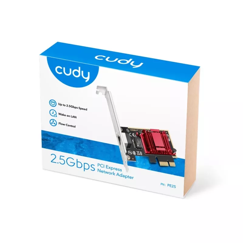 Cudy PE25 vidinė Ethernet tinklo plokštė