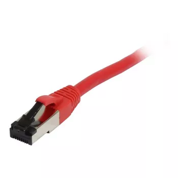 Synergy 21 Patch laidas RJ45, CAT8.1 2000MHz, 0,25 m, raudonas, S-STP (S/FTP), TPE (Ultra SuperFlex), AWG26