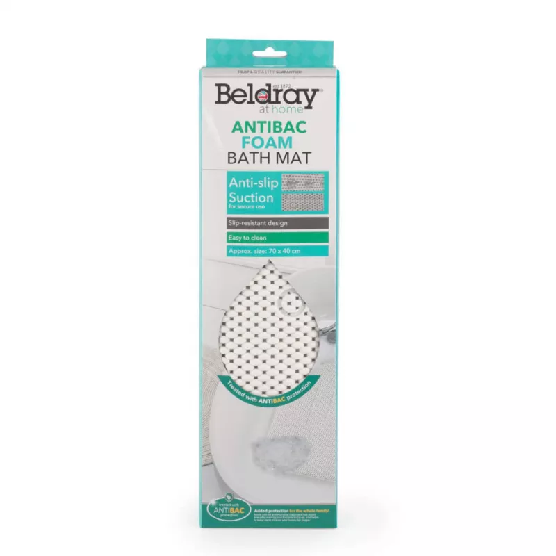 Kilimėlis voniai Beldray LA032722UFFEU7 Antibac Foam – antibakterinis putų kilimėlis grindims