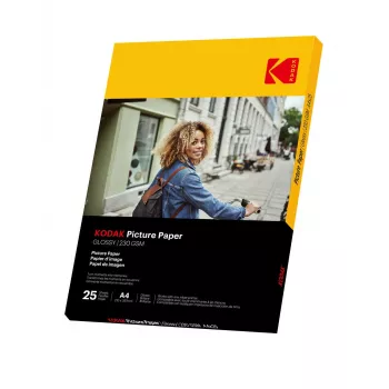 Kodak nuotraukų popierius 230g 11,8 mil blizgus A4x25 (9891266)