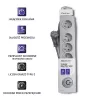 Apsauginis filtras Qoltec 50272 pilkas 5 AC lizdai 230V 3m