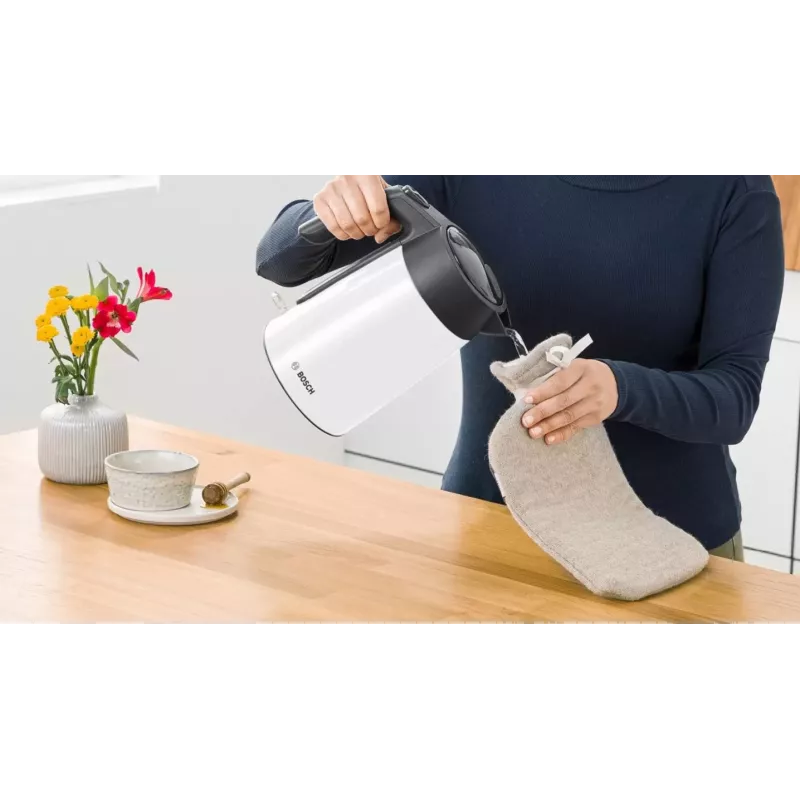 Bosch TWK7L461 elektrinis virdulys 1.7 L 2400 W Baltas