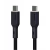 AUKEY CB-SCC241 USB-C į USB-C laidas, Power Delivery 240W 5A 20V 1m, nailoninis juodas