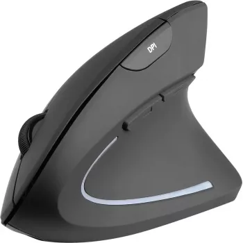 Vertikali ergonominė pelė Perixx PERIMICE-713 R belaidė įkraunama