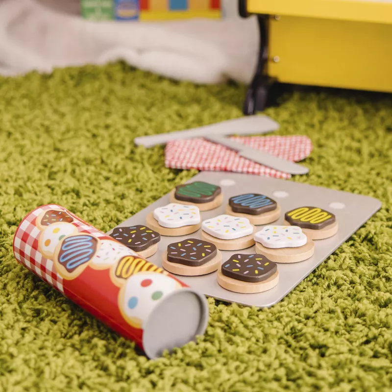 Medinis žaidimų rinkinys „Slėpynės ir kepk sausainius“ Melissa & Doug 6074870