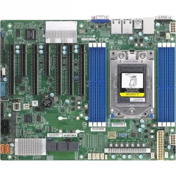 Pagrindinė plokštė Supermicro H12SSL-CT ATX Socket SP3 USB 3.0 2x 10 Gigabit LAN integruota grafika (mažmeninė pakuotė)