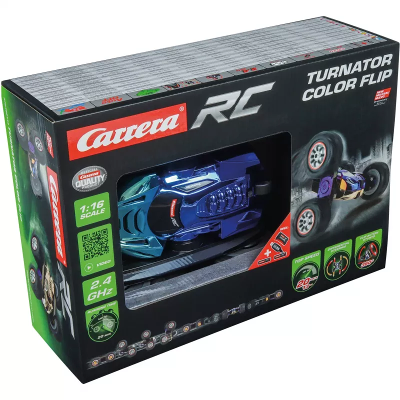 CARRERA RC Turnator Color Flip akrobatinis automobilis