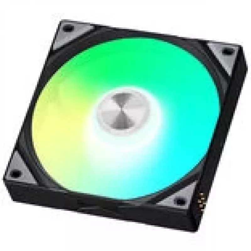 120 mm korpuso ventiliatorius TRYX ROTA SL ARGB — 120 mm, juodas, modelis F-R120A-AM1M-G0K