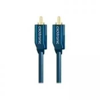 Audio kabelis RCA (RCA kištukas / RCA kištukas), 50 omų – 2,0 m, koaksialinis kabelis dinamiškam garsui